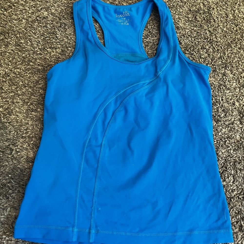 Kyodan Bright Blue Racerback Athletic Tank